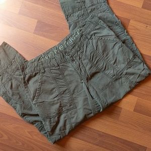 Calvin Klein cargo style capris